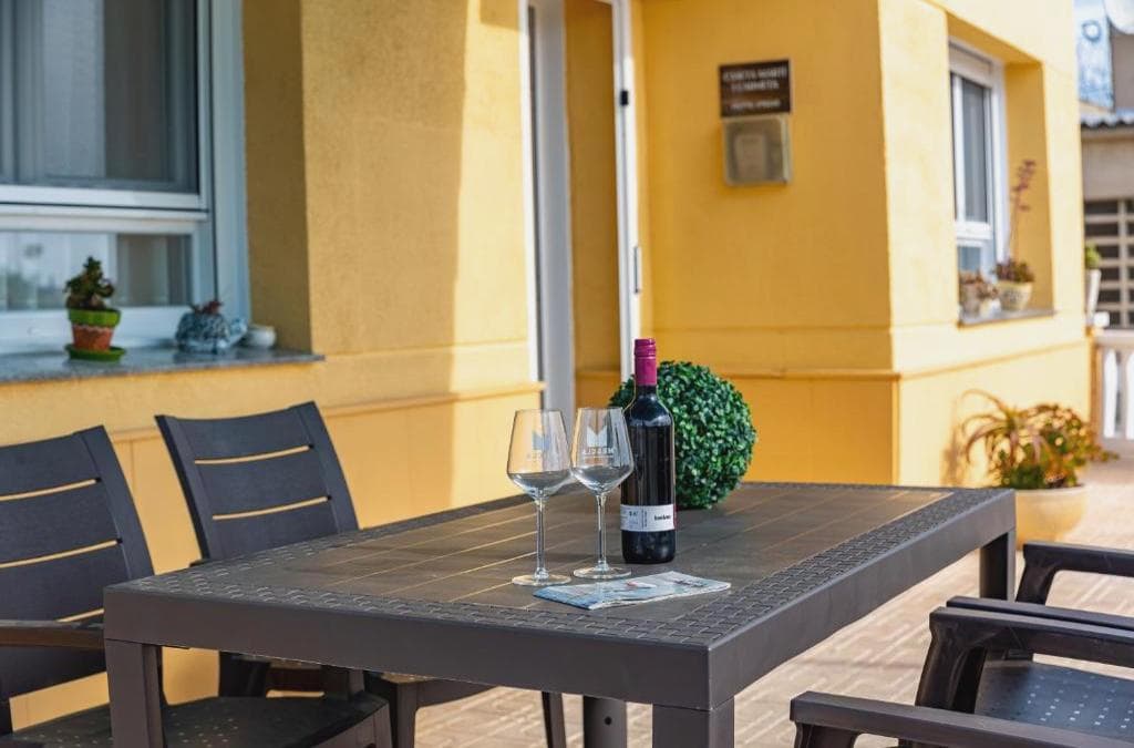 Porxo ombrejat de la caseta